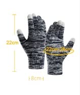 Women's Knit Hat Scarf & Touchscreen Gloves Set