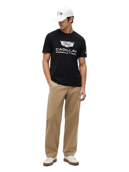 Tommy Hilfiger Men's F1 Short Sleeve Shield Graphic Tee
