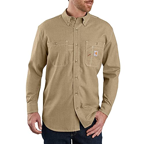 Carhartt Men's 104138 Flame-Resistant Force® Lightweight Long Sleeve Sh