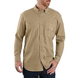 Carhartt Men's 104138 Flame-Resistant Force® Lightweight Long Sleeve Sh