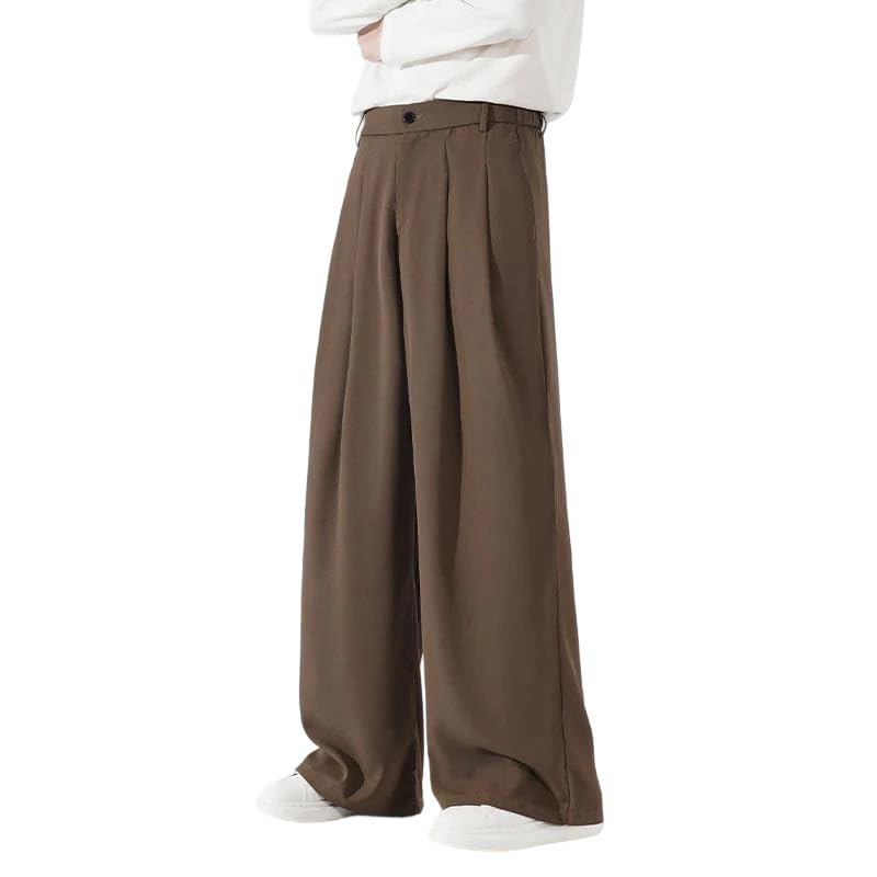 Men's Slim Fit Dress Pants Business Trousers