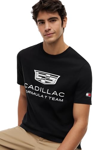 Tommy Hilfiger Men's F1 Short Sleeve Shield Graphic Tee