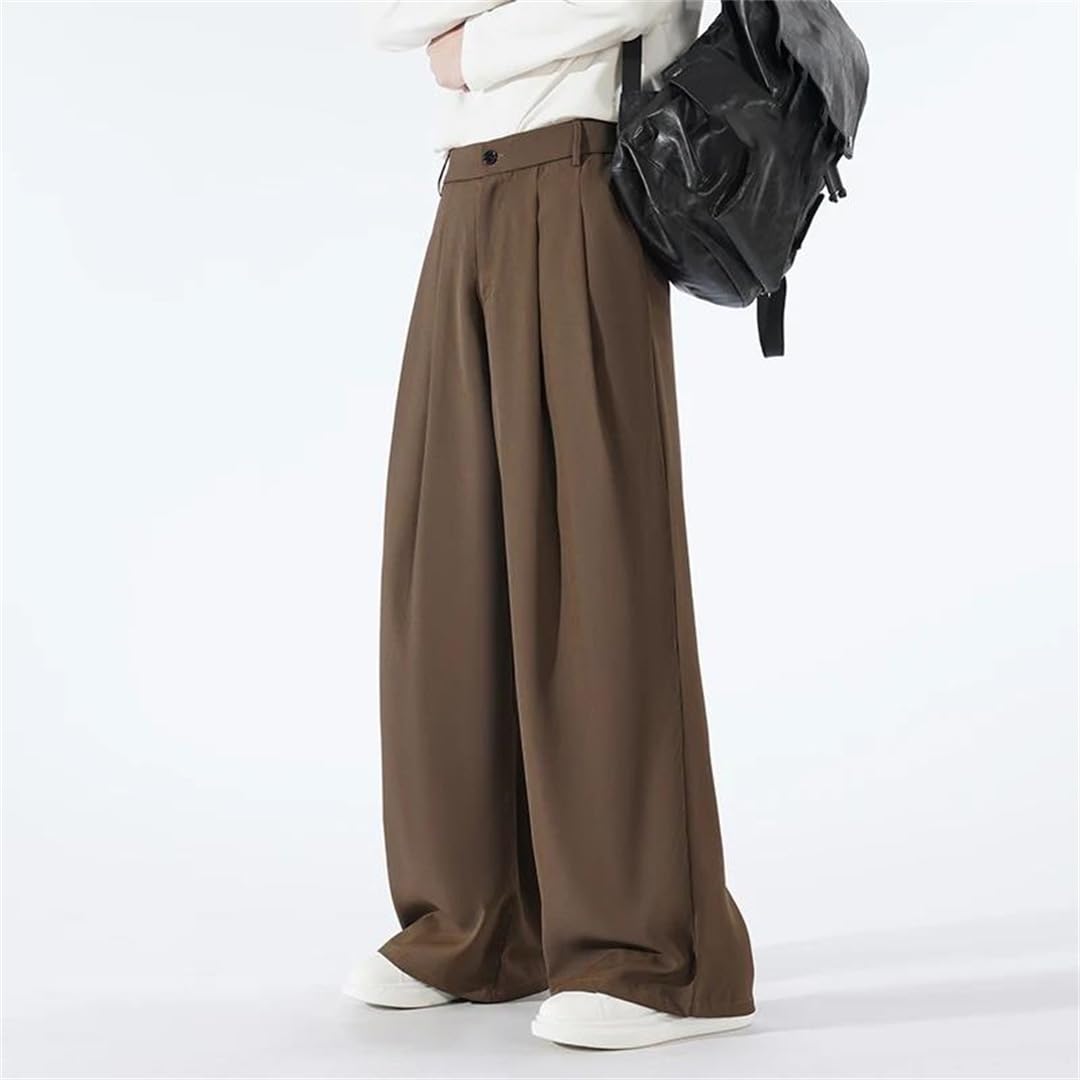 Men's Slim Fit Dress Pants Business Trousers
