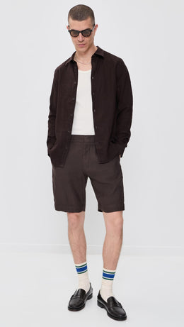 NN07 Men's Billie Linen Shorts 9"