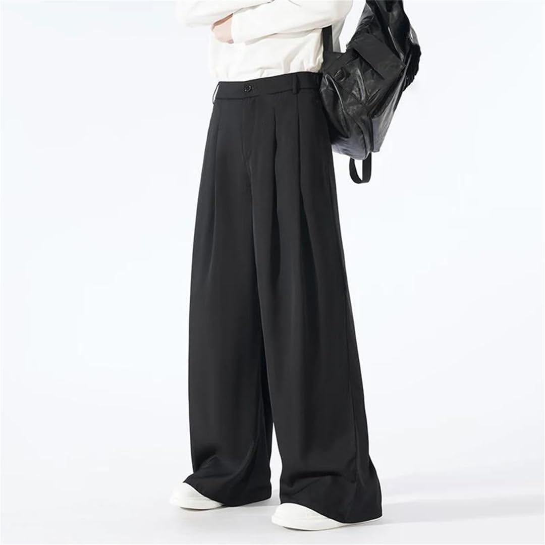 Men's Slim Fit Dress Pants Business Trousers