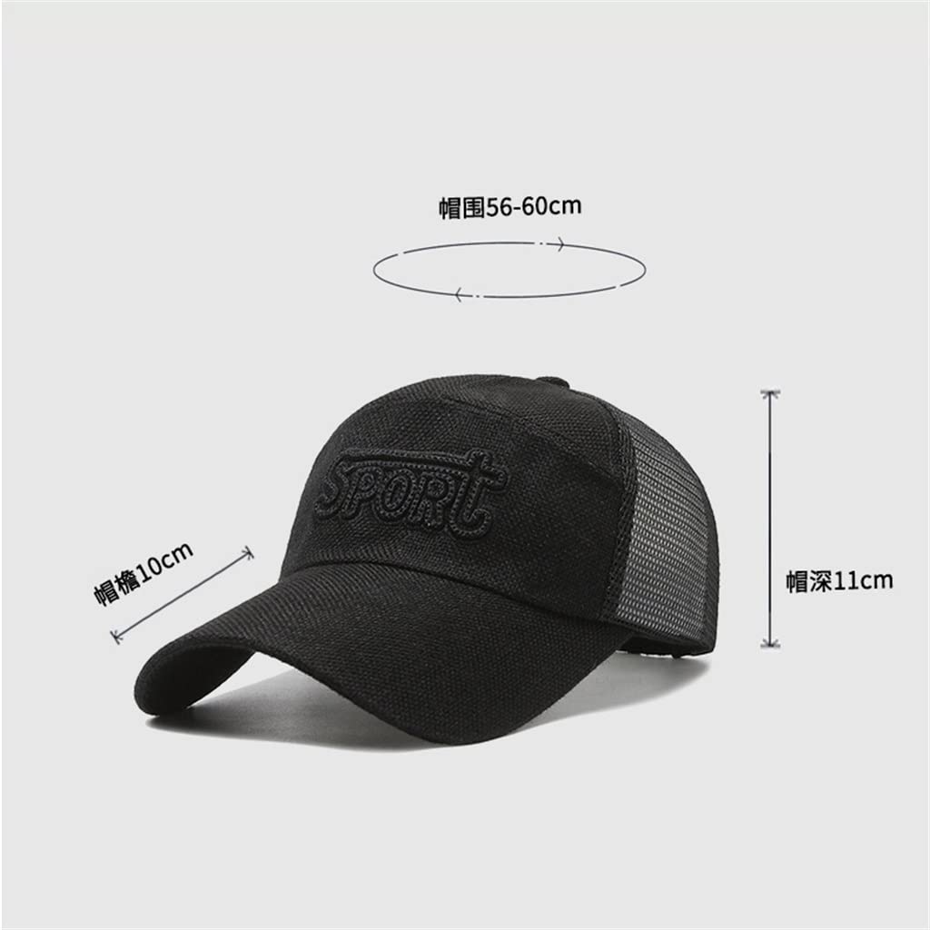 Men's Breathable Mesh Sun Protection Baseball Cap