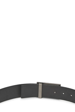 Louis Vuitton, Pre-loved Back Damier Graphite Neo Inventeur Reversible Belt 90, Black