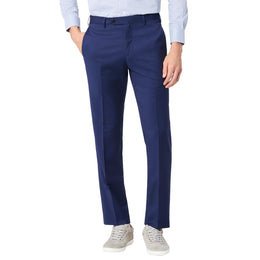 Men's Italian Wool Dress Pants Tailored Trousers