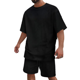 Men's Short Sleeve T-Shirt & Shorts 2-Piece Set