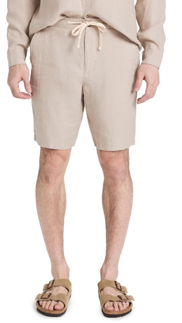 Vince Men's Lightweight Hemp 9" Shorts