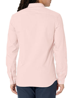 Lacoste Mens Long Sleeve Slim Fit Poplin Button Down Shirt