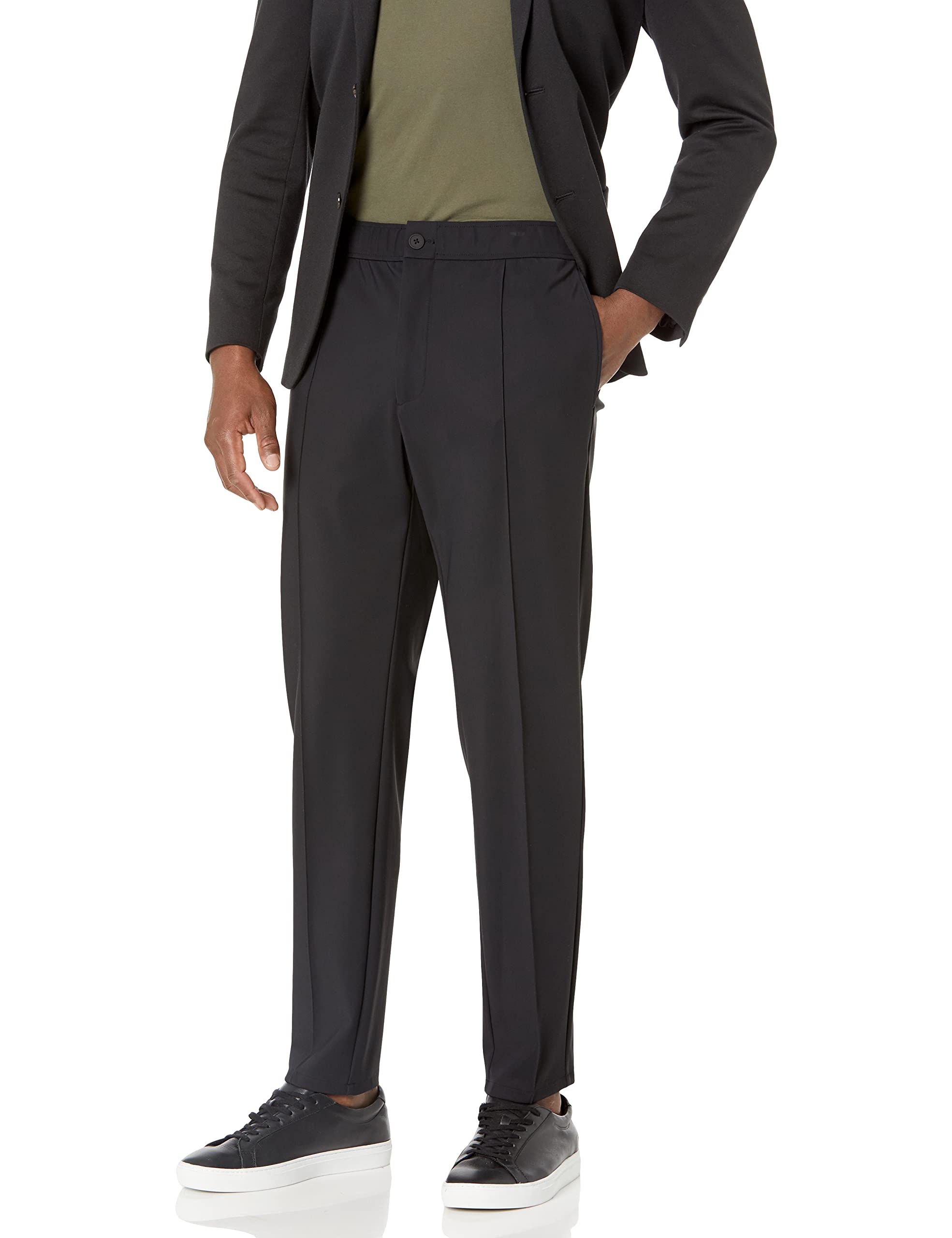 Theory Men's Curtis Drawstring Precision Ponte Pants