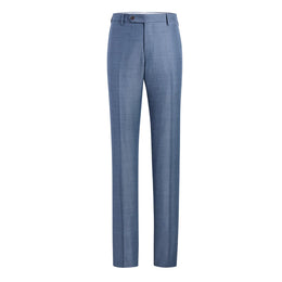 Men's Italian Wool Dress Pants Tailored Trousers