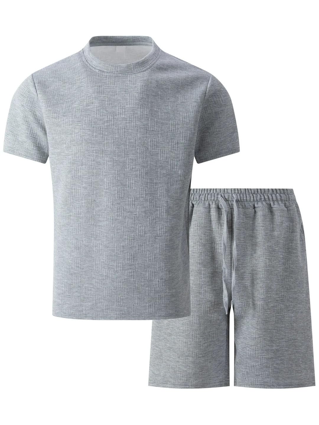 Men's Short Sleeve T-Shirt & Shorts 2-Piece Set