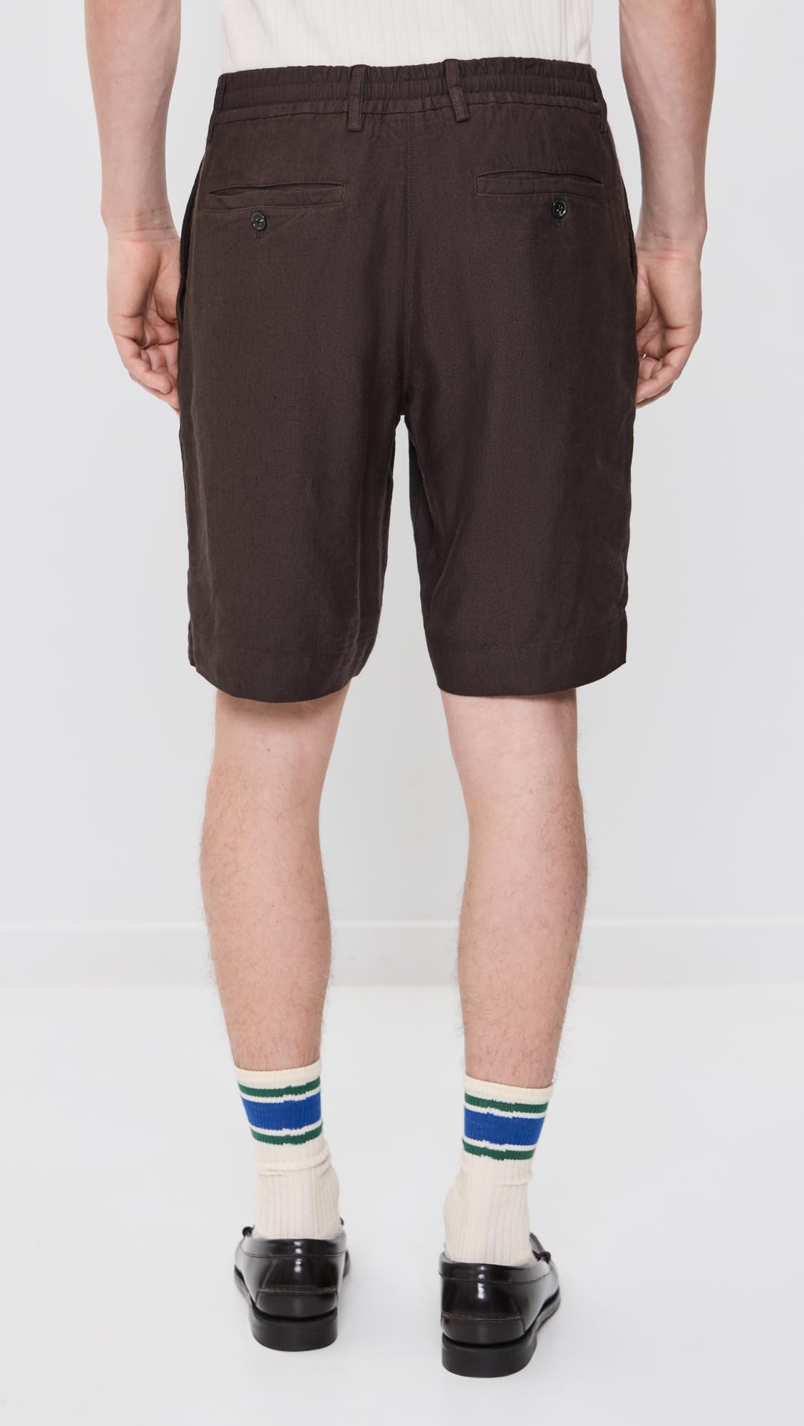 NN07 Men's Billie Linen Shorts 9"