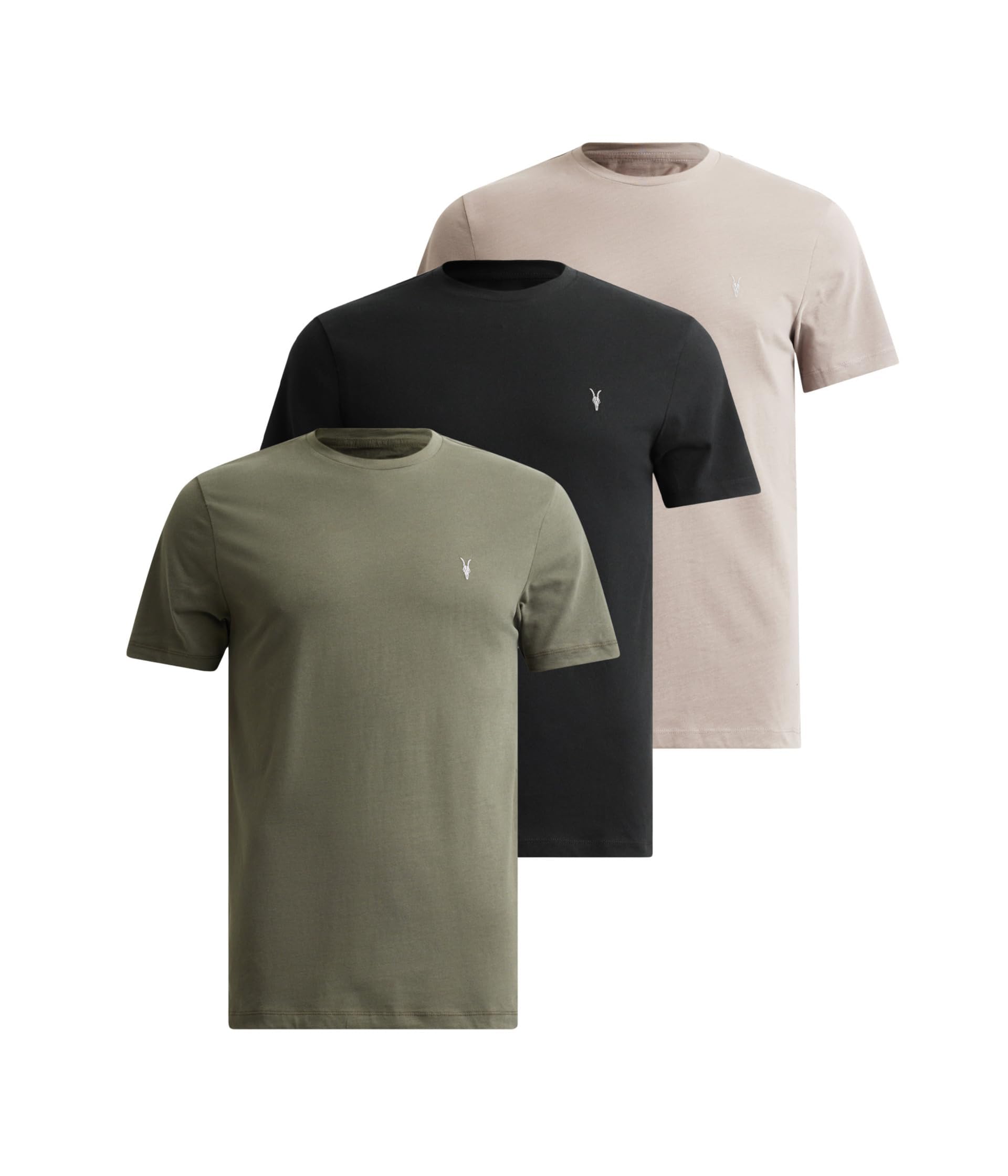AllSaints Brace Short Sleeve Crew 3 Pack