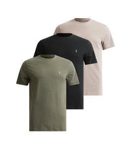 AllSaints Brace Short Sleeve Crew 3 Pack