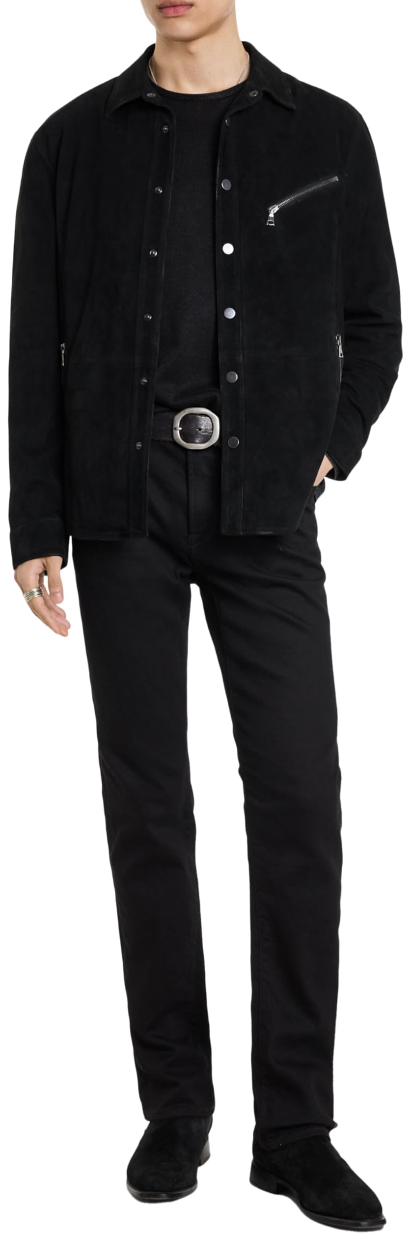 John Varvatos Men's Kadd Shirt Jacket