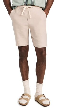 Vince Men's Lightweight Hemp 9" Shorts
