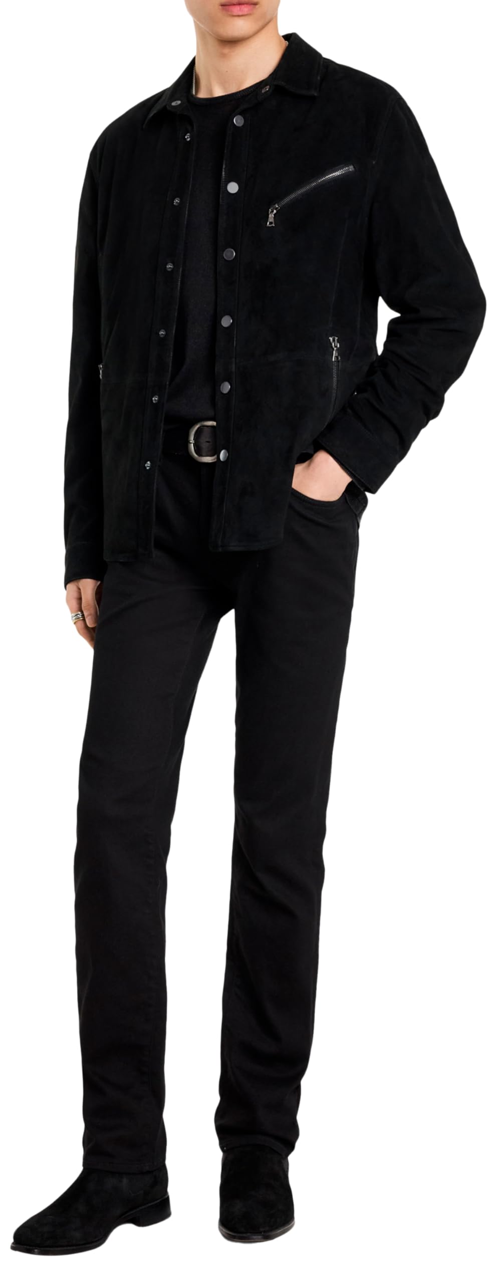 John Varvatos Men's Kadd Shirt Jacket