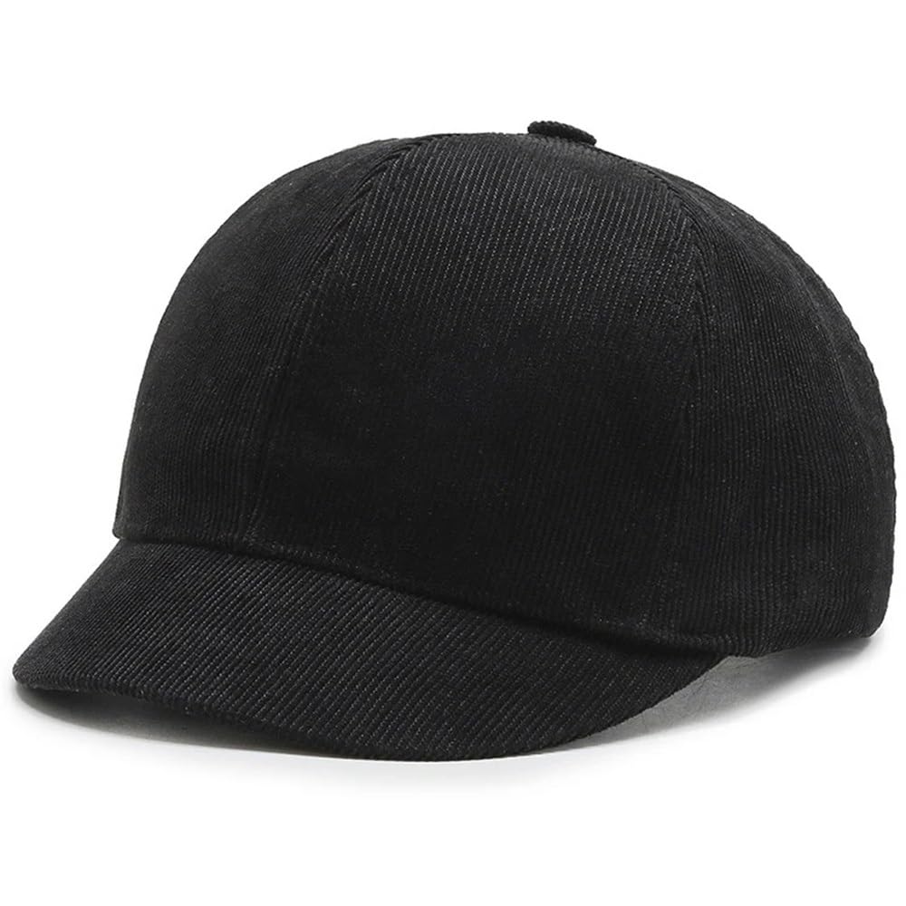 Men's Short Brim Adjustable Baseball Cap Dad Hat