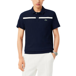 Lacoste Men's Sport Ultra Dry Badge Accent Tennis Heritage Polo Shirt