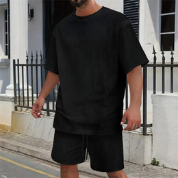Men's Short Sleeve T-Shirt & Shorts 2-Piece Set