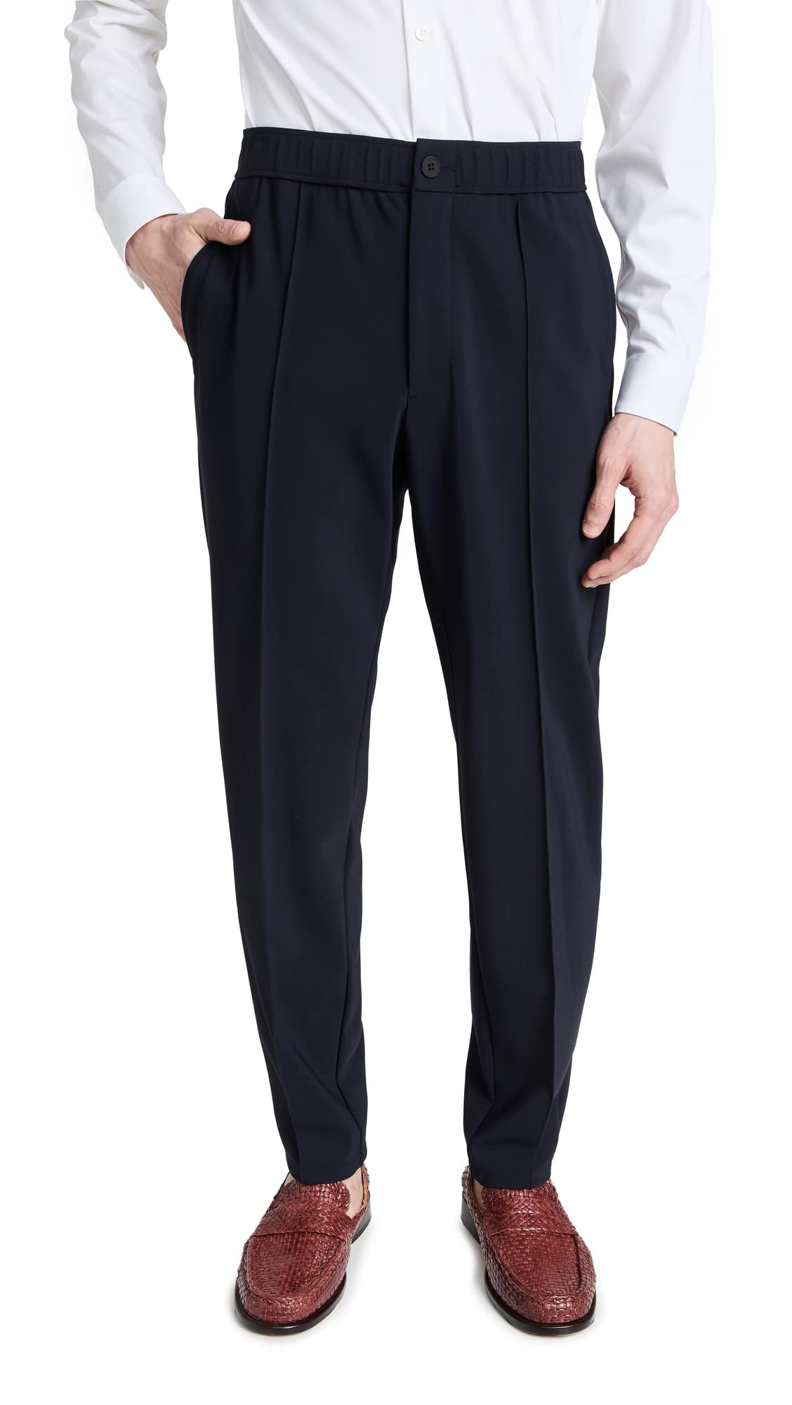 Theory Men's Curtis Drawstring Precision Ponte Pants
