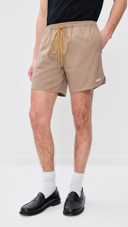 Rhude Men's Classic Logo Twill Shorts 6"