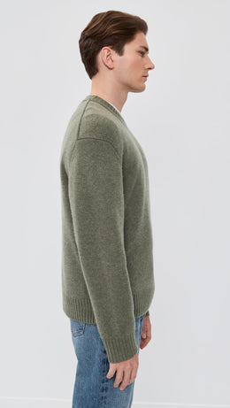 FRAME Men's Cashmere Crew Neck Sweater
