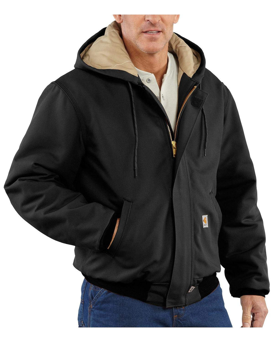 Carhartt Men's Flame-Resistant Duck Quilt-Lined Active Jac