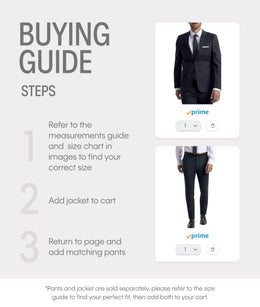 Calvin Klein Premium Skinny Fit Men’s Suit Separates | Performance Stretch Fabric