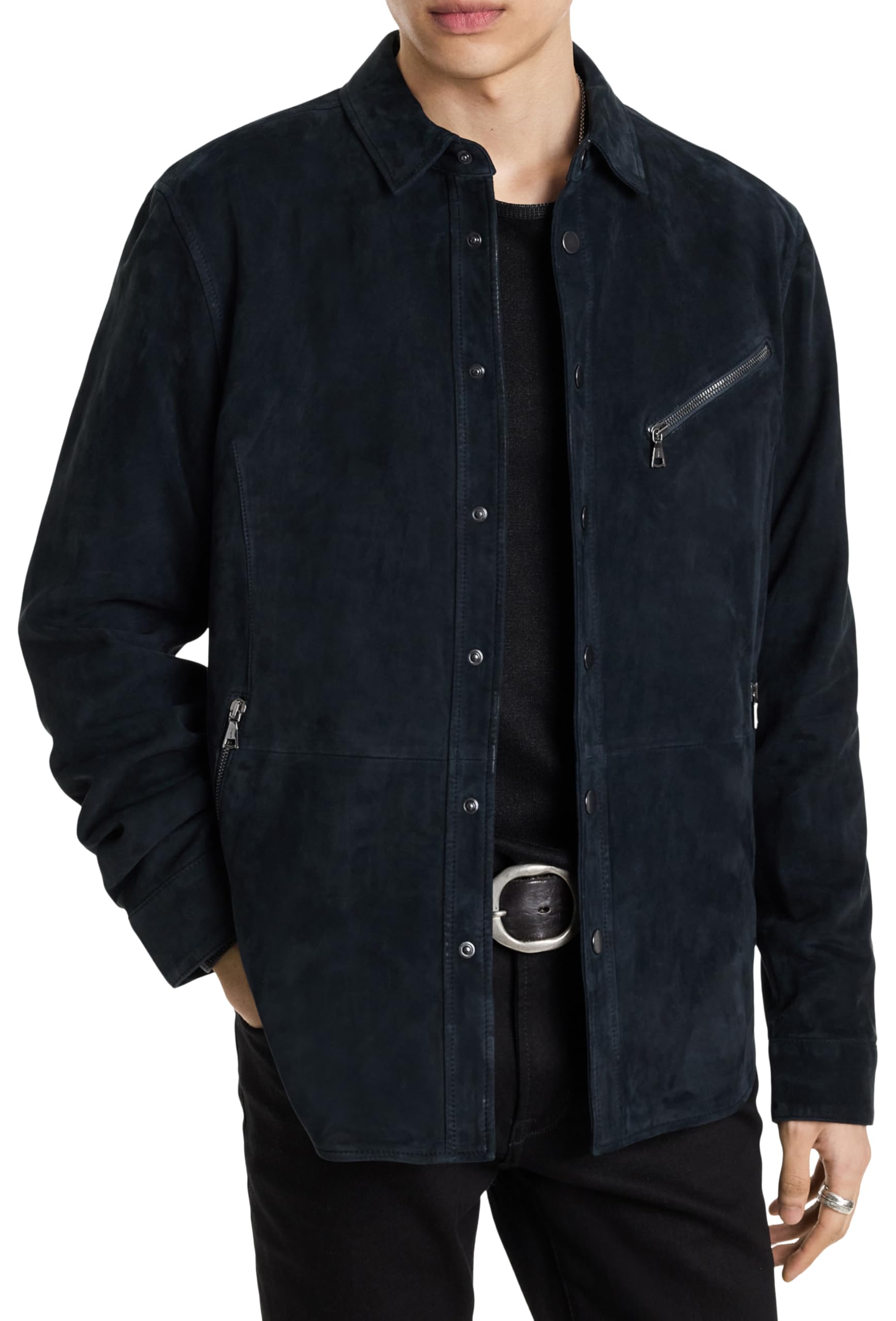 John Varvatos Men's Kadd Shirt Jacket