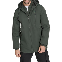 Champion Men's Mid-length Soft Shell Performance Jacket With Sherpa Lining