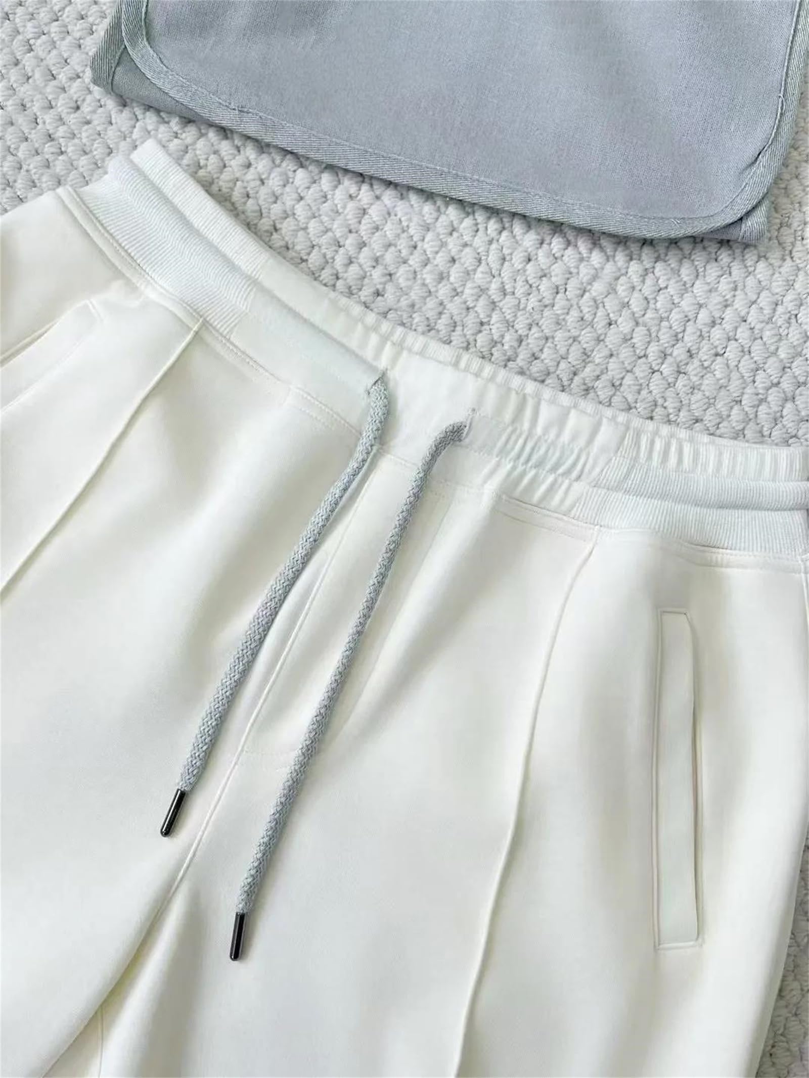 Men's Cashmere Hooded Cardigan & Knit Pants Set