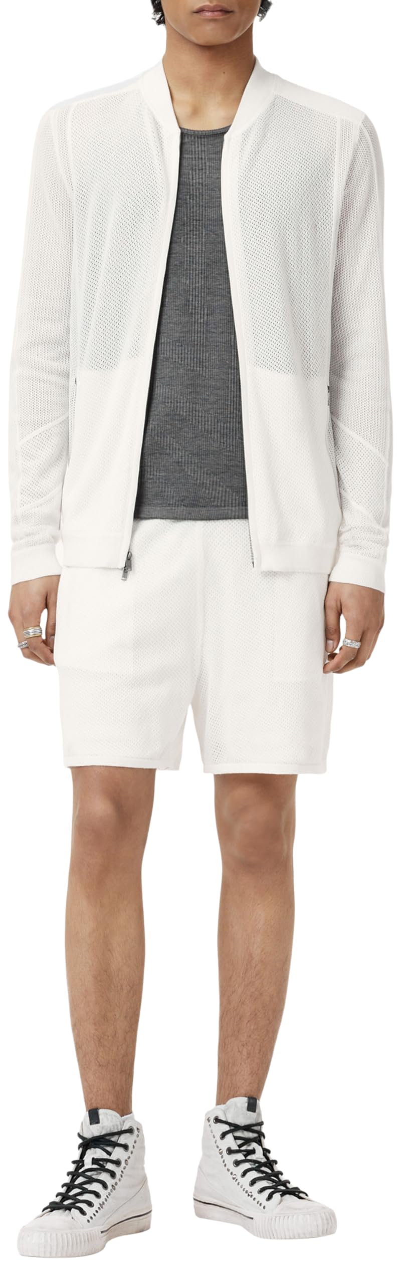 John Varvatos Men's Wirths Bomber Jacket