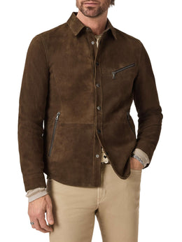 John Varvatos Men's Kadd Shirt Jacket