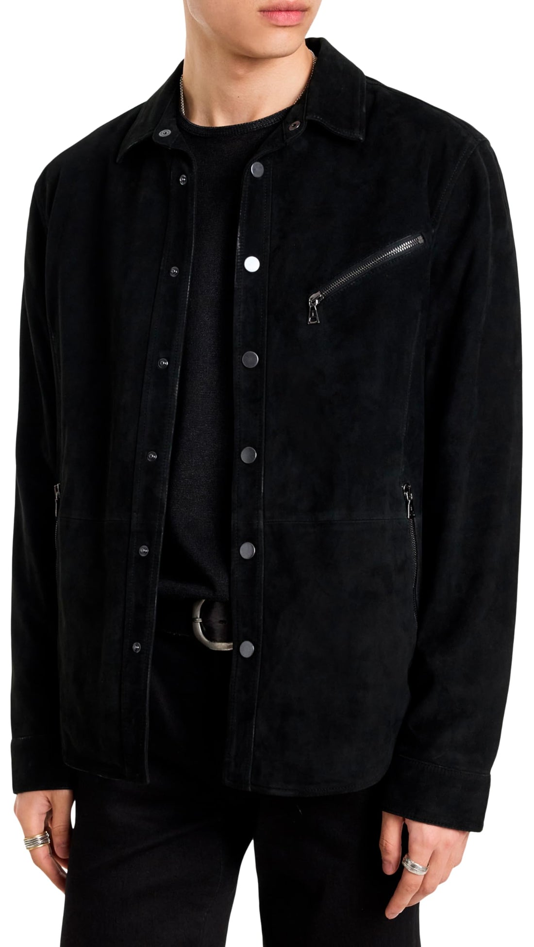 John Varvatos Men's Kadd Shirt Jacket