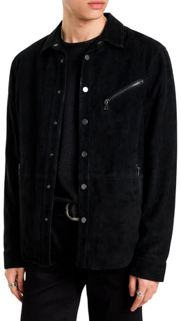 John Varvatos Men's Kadd Shirt Jacket