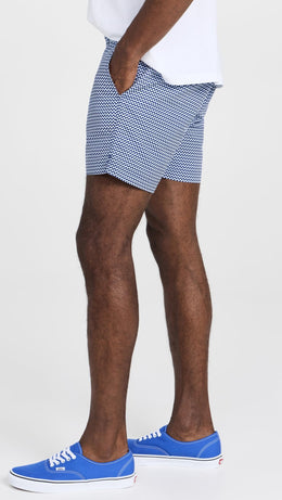 Frescobol Carioca Men's Copacabana Classic Swim Shorts 5"