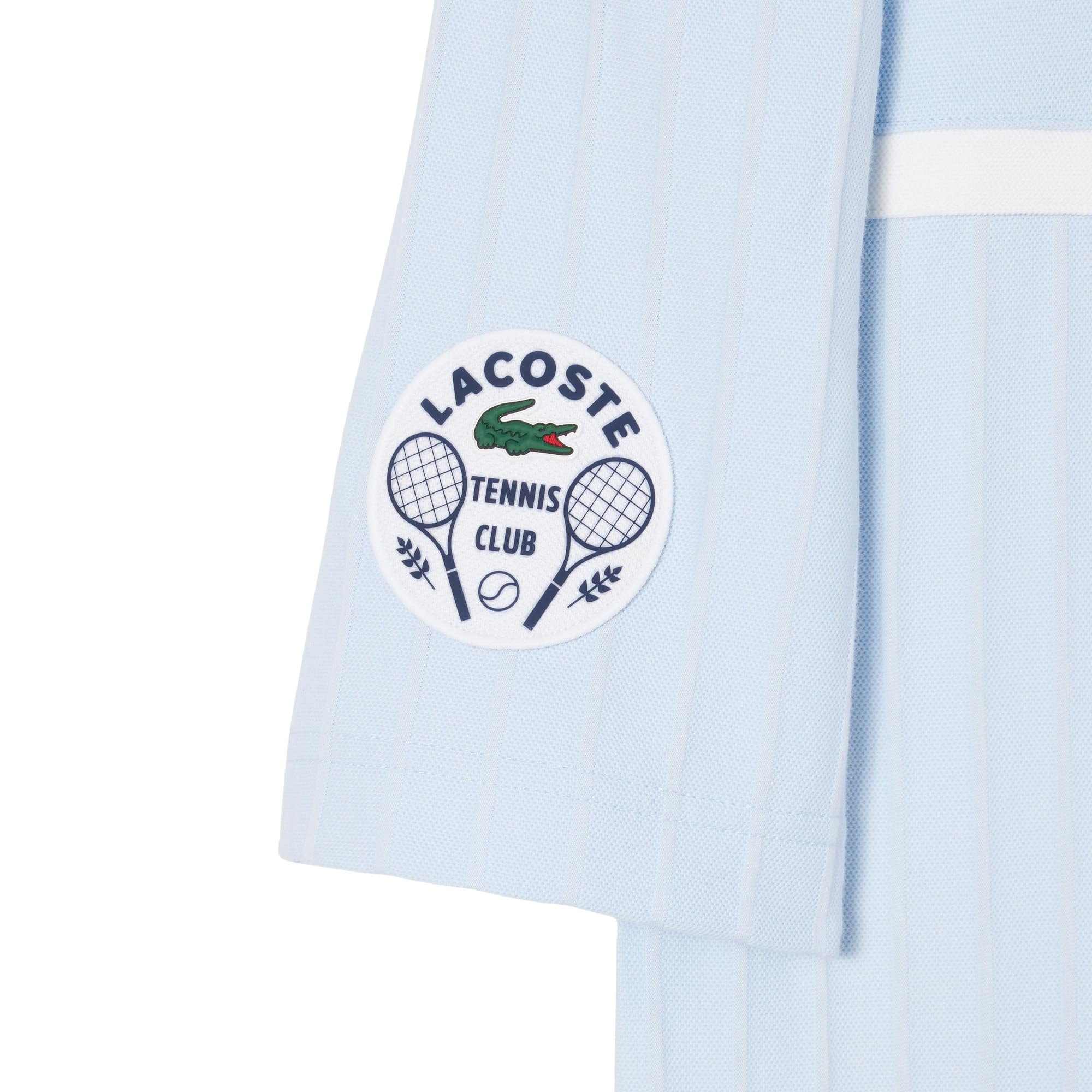 Lacoste Men's Sport Ultra Dry Badge Accent Tennis Heritage Polo Shirt