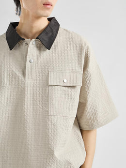 Men's Short Sleeve Shirt & Shorts Sportswear Set