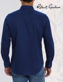 Robert Graham Men’s Windsor Long-Sleeve Shirt, Button-Up Shirt for Men