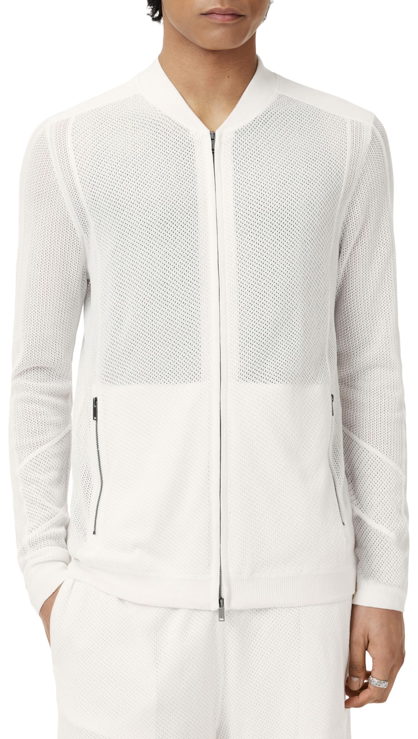 John Varvatos Men's Wirths Bomber Jacket