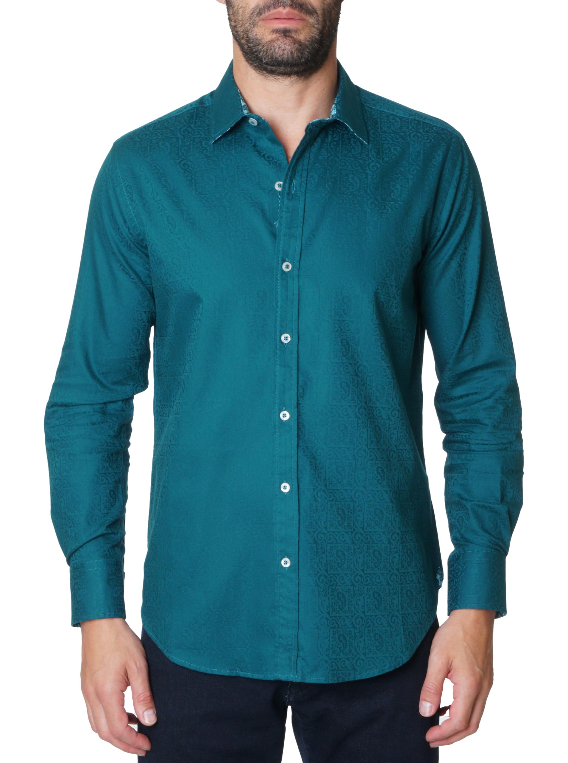 Robert Graham Men’s Windsor Long-Sleeve Shirt, Button-Up Shirt for Men