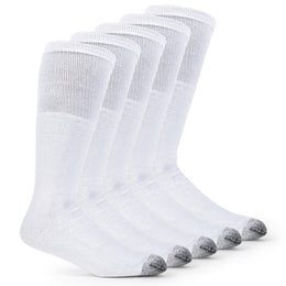 Fruit of the Loom Men’s Work Gear Cushioned Crew Socks 10 Pair