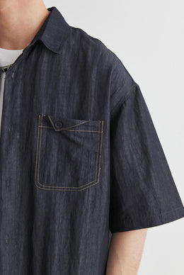 Men's Short Sleeve Shirt & Shorts 2-Piece Set