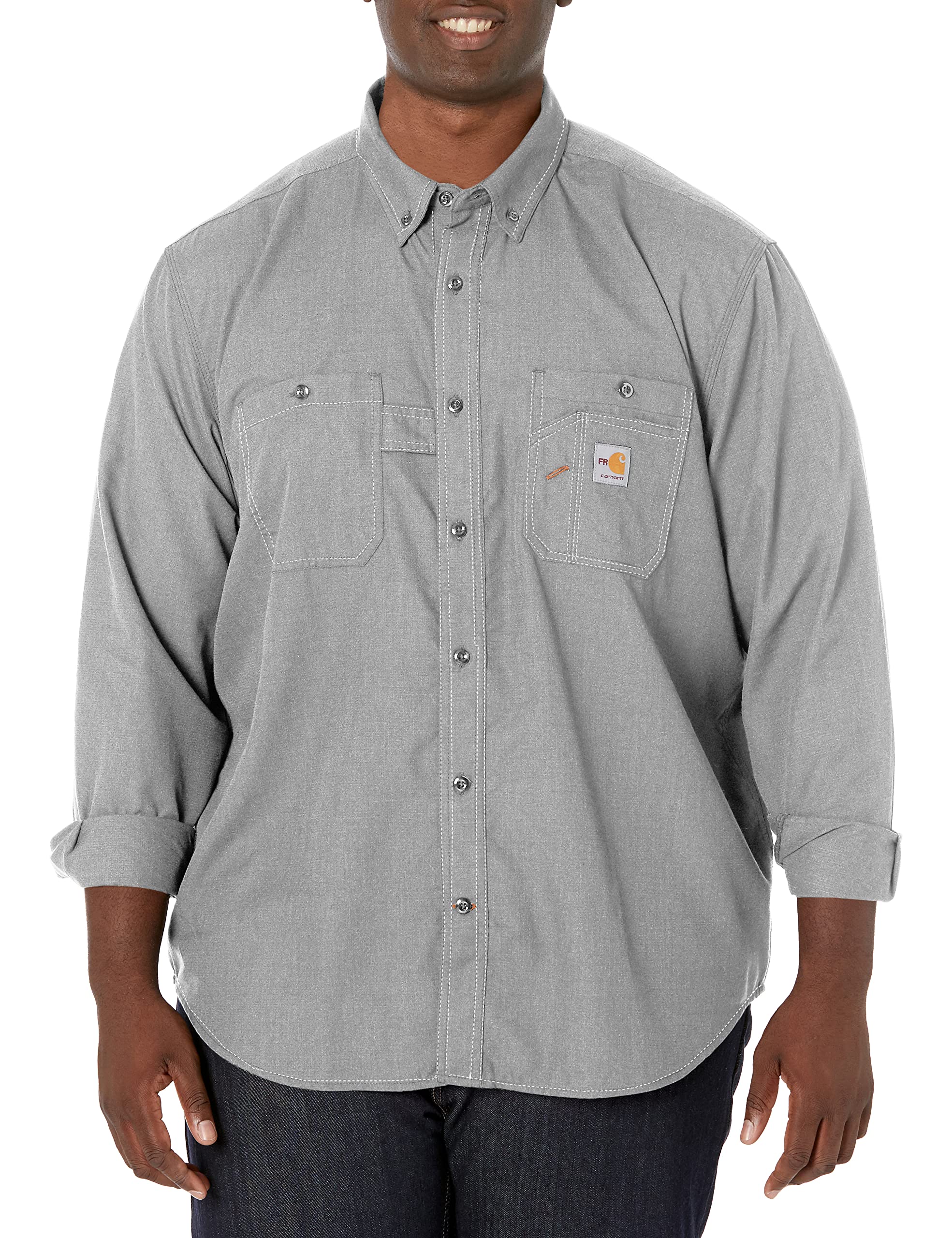 Carhartt Men's 104138 Flame-Resistant Force® Lightweight Long Sleeve Sh