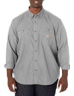 Carhartt Men's 104138 Flame-Resistant Force® Lightweight Long Sleeve Sh