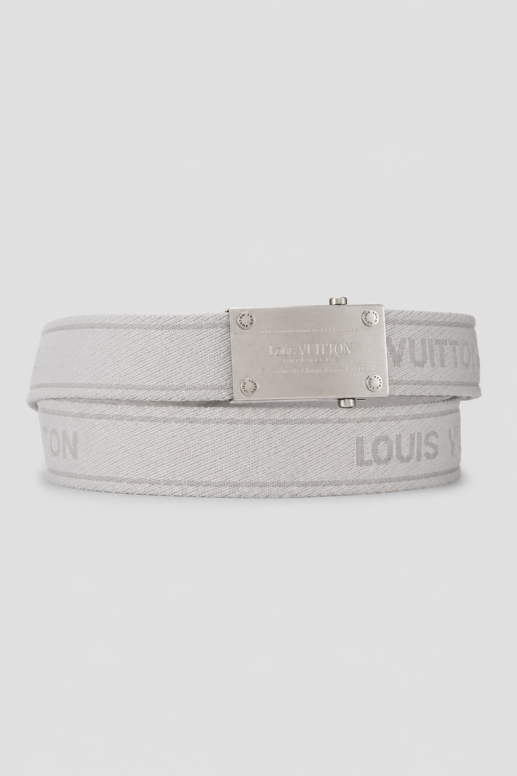 Bone canvas menswear bag